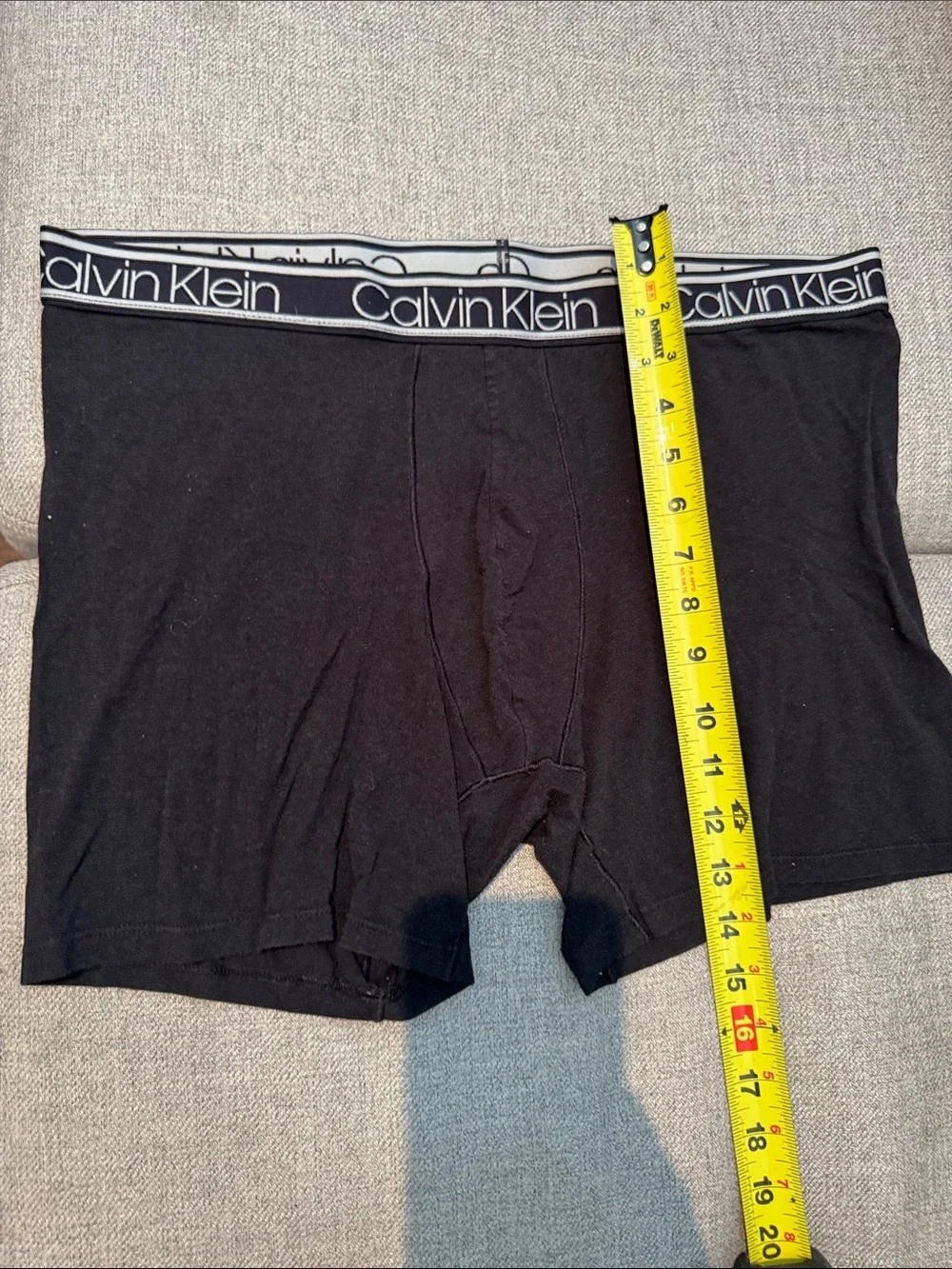 Calvin Klein Black Boxer Briefs with Logo Waistband
